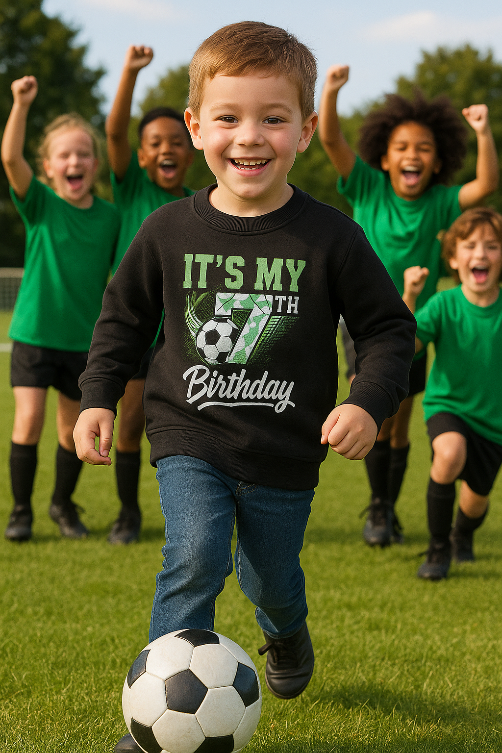 From Idea to Celebration: A Birthday Jumper That Scored Big!