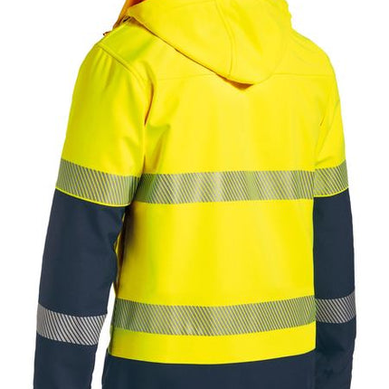 Bisley Taped Hi Vis Ripstop Bonded Fleece Jacket