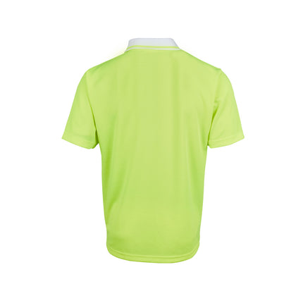 Hi-Vis Traditional Polo Shirt – No Cuff, Custom Logo Print Included