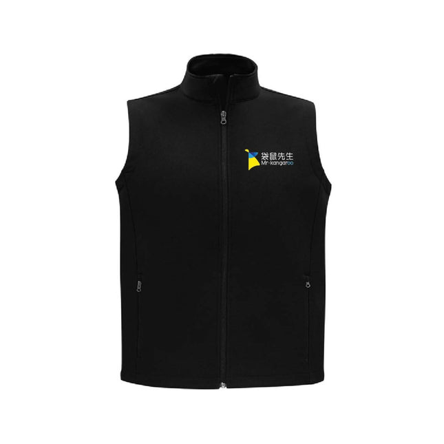 Apex Softshell Vest – Wind & Water Resistant, Custom Logo Print Included