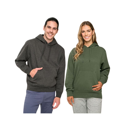Unisex Fleece Hoodie – Contrast Lined Hood, Warmth & Custom Logo Print Included