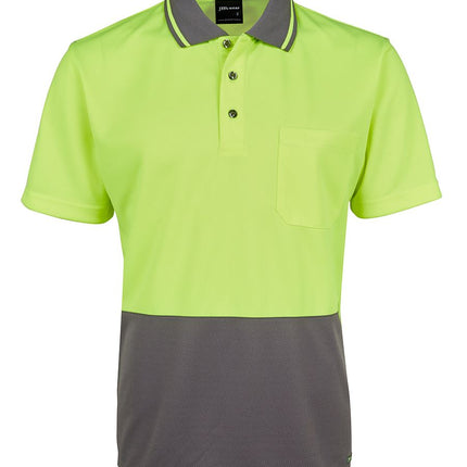 JB's Wear Hi Vis Non Cuff Traditional Polo Shirt