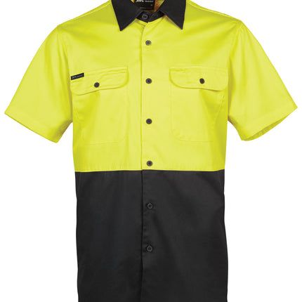 JB's Wear Hi Vis S/S 150g Work Shirt