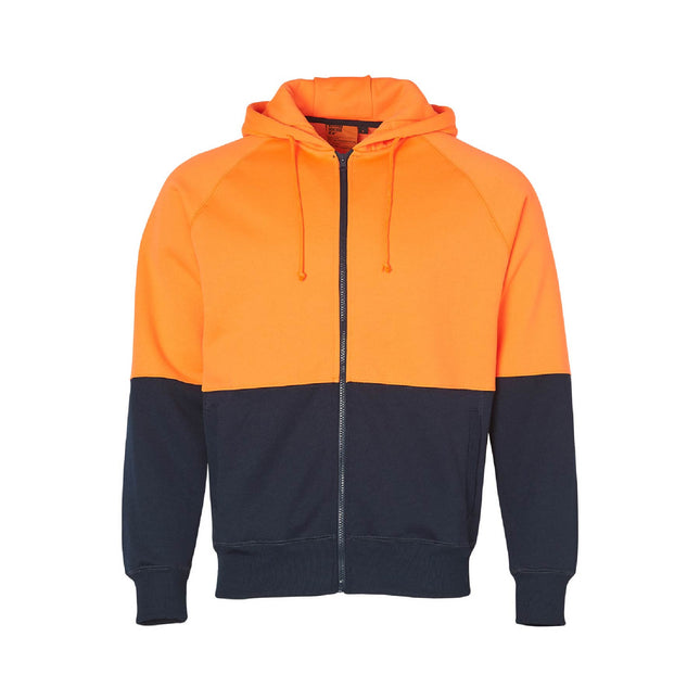 Hi Vis Two Tone Fleece Hoodie